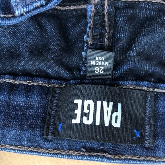 PAIGE Transcend - Verdugo Ankle Skinny Jeans 26 - Picture 5 of 6